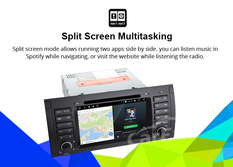 Cheap Octa-Core Android 9.0 FOR BMW 5 Series E53 X5 E39 M5 520I 525I 528I 530I 535I Car Radio DVD GPS Navi System Carplay 8