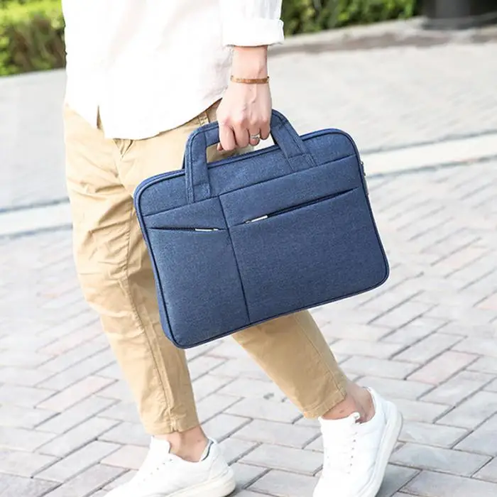 pano à prova dwaterproof água desgastar-resistente bolsa para portátil-b5
