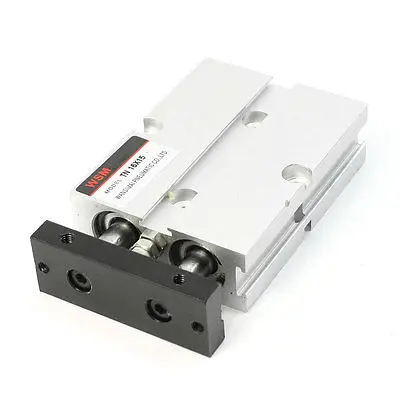 

TTN Series 16mm Bore 15mm Stroke Twin Rod Guide Air Cylinder