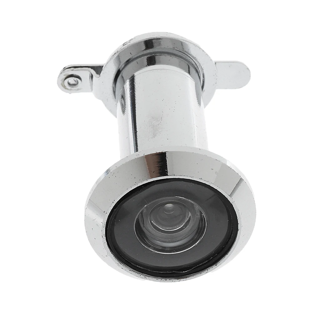 Adjustable 200° Wide Angle Peephole Door Viewer Peep Sight Hole Home Securi