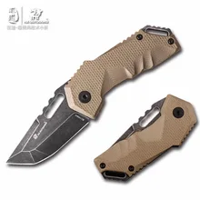 Складной нож, охотничий нож, походные карманные ножи для выживания, 8Cr14Mov лезвие 58HRC G10 ручка, EDC инструменты, острый нож