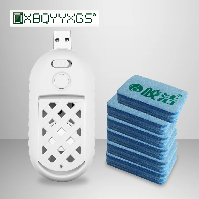 

2 in 1 Ultrasonic and PTCR heating element USB killer anti moustique pest reject control 30PCS Mosquito repellent slices