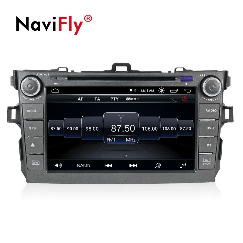 

Lowest price!Quad core 8inch 2din android 8.1 car radio player for toyota corolla 2007-2011 with gps navigation multimedia unit