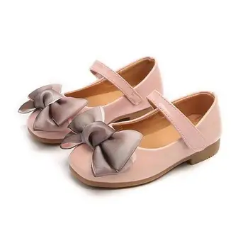 

2018 new autumn girl shoes boys girls baby princess bow knot shoes casual shoes children's shoes
