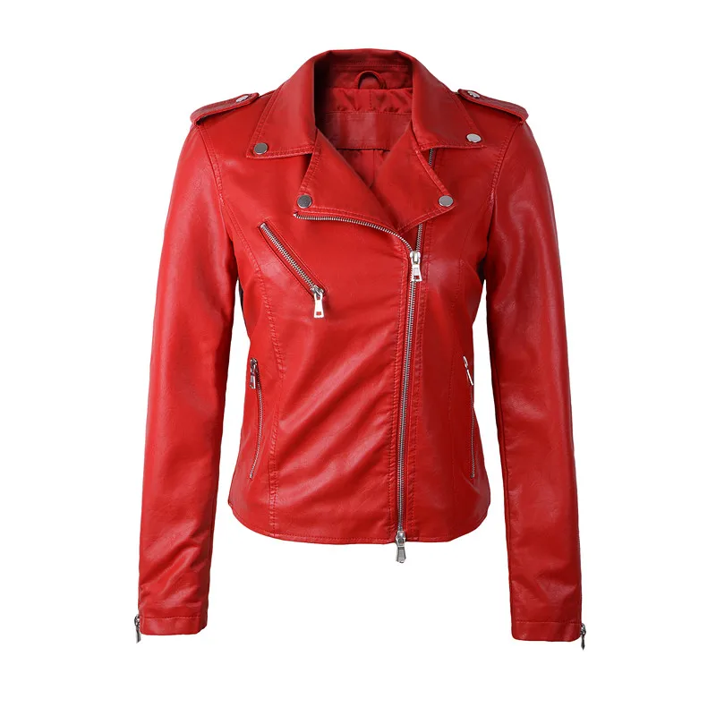 Popular Red Leather Jacket-Buy Cheap Red Leather Jacket