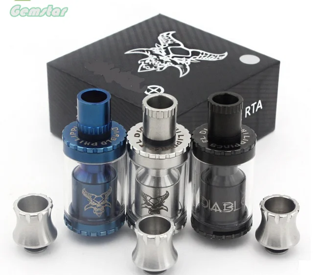 Electronic cigarette El BAAL tank RTA atomizer clone vaporizer 22mm diameter VS Tsunami 24 orchid v4Taifun