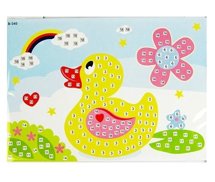 Mosaic Handwork Cartoon Paper Sticker Picture Toys Child Diy Toy Puzzle Crafts For Kids Mosaic Handwork Cartoon Paper Sticker Picture Toys Child Diy Toy Puzzle Crafts For Kids