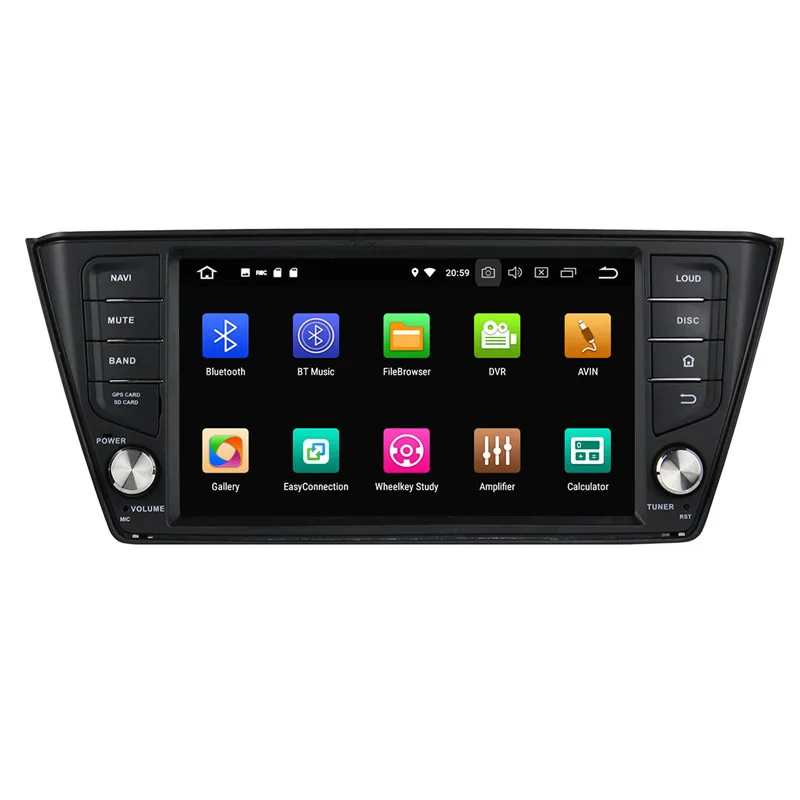 Excellent IPS Screen Android 8.0 4+32G Car multimedia dvd player head unit For VW Volkswagen Skoda Jetta 2013+ GPS Navigation radio stereo 4