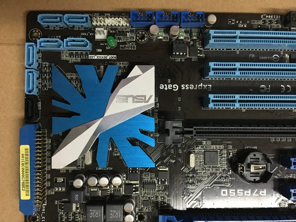 Бесплатная доставка оригинальный ASUS P7P55D LGA 1156 DDR3 для i5 i7 процессор 16 ГБ USB2.0 SATA2