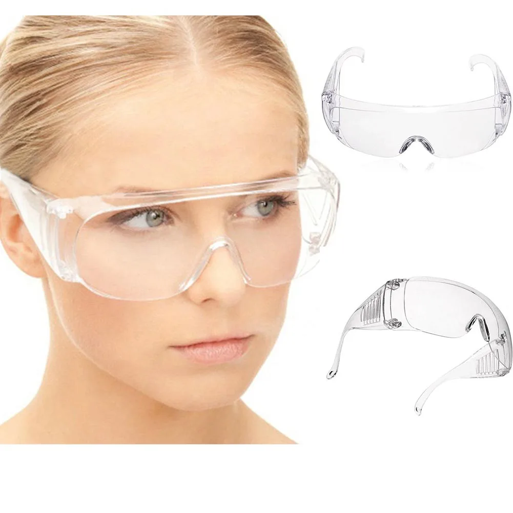 

New Anti-Reflective Anti-Harmful Rays Transparents Safety Fitness Glasses Lab Sunglasses Dust Protective Eye Goggles