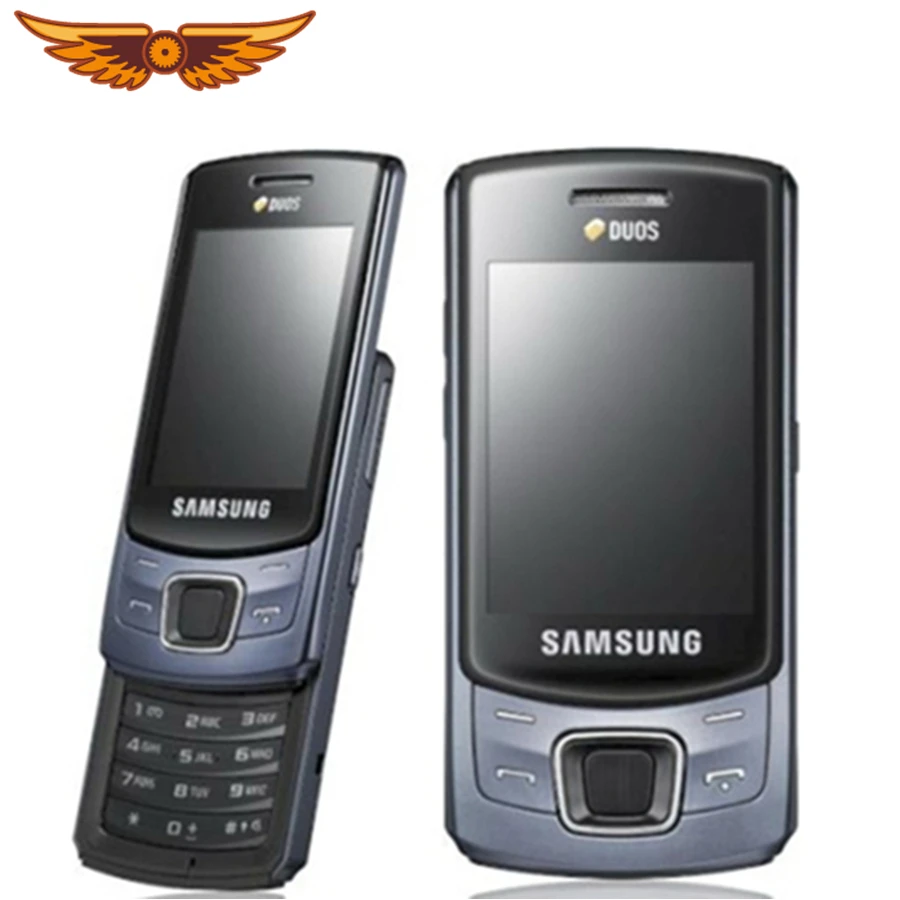 C6112 Оригинальный разблокированный Samsung две sim карты отремонтированный мобильный