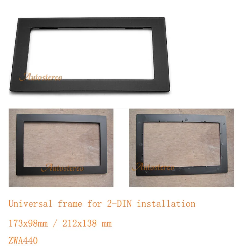 

Universal frame for 2-DIN installation Car Radio fascia Facia Panel
