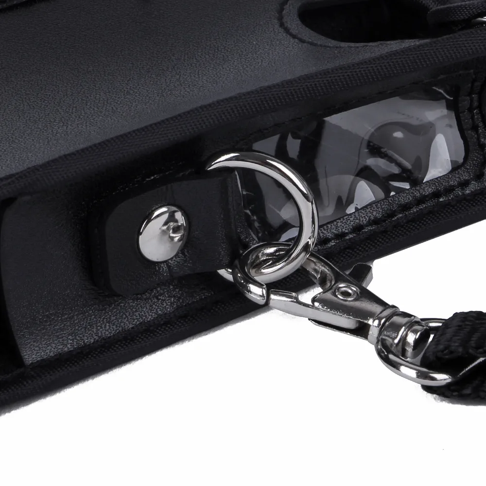 Extended Leather Soft Case Bag for Baofeng UV-5R 3800mAh Portable Radio Walkie Talkie UV-5R, UV-5R Plus,TYT TH-UVF9 TH-F8