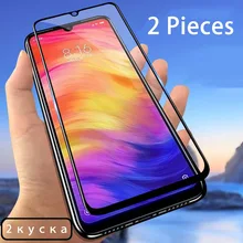 2 шт полное покрытие из закаленного стекла для Xiaomi Redmi Note 7 Защита экрана Xiomi Redmi Note7 Note 6 Pro Note6 6A Redmi6 6pro 7pro