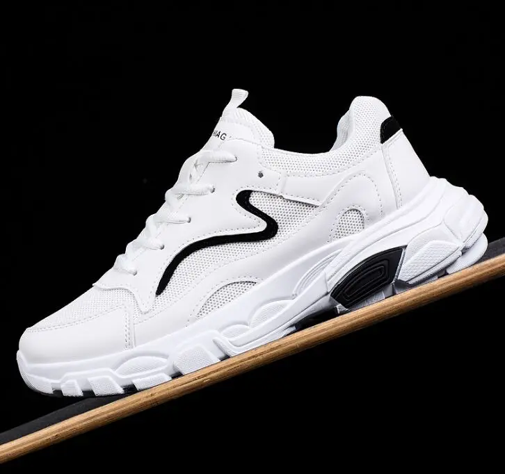 Fashion Men Shoes Casual Weaving Fly Mesh Breathable Light Soft Black Slipon Mens Shoe Male Trainers Sneakers Human Race |