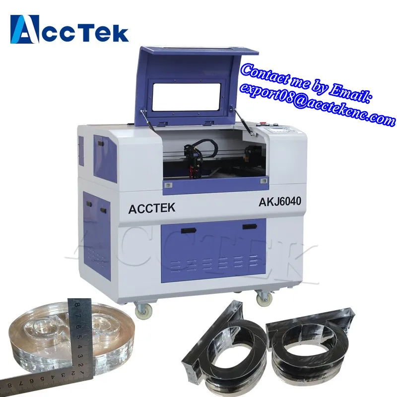 

High Quality Small economic model CNC Acrylic Wood Fabric Laser Cutting Machine 60W 80W 100W 120W 150W price