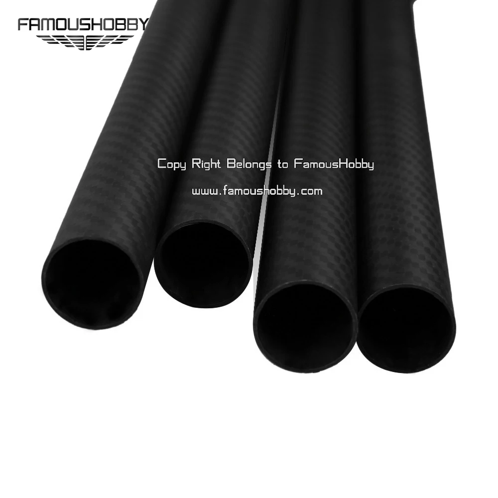 

Famoushobby FT015 25X23X160mm brushless gimbal-carbon fiber boom/tube 2pcs/pack for Drone diy Quadcopter Frame arm Landing Gear