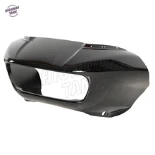 ABS яркий черный мотоцикл передний Внешний нос обтекатель Moto крышка головки чехол для Дорожное покрытие для харлея FLTR