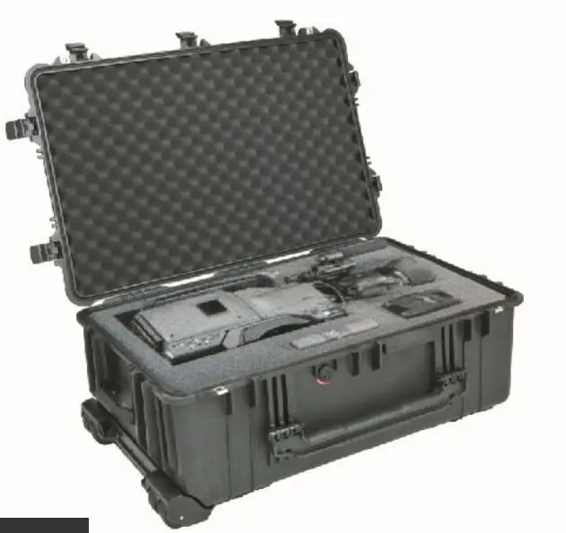 

large size strong watertight shockproof plastic case with internal 72*52*28cm