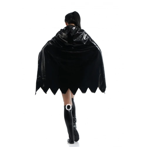 Batman DC Comics Super heroine Batgirl Metallic Superhero Costume Halloween Costumes