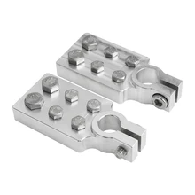 Многофункциональные морские клеммы для аккумуляторов плоские клеммы для аккумуляторов свинцовые зажимы подходят для наконечников 4/0 AWG и вниз и т. Д