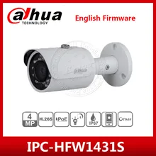DAHUA IPC HFW1431S 4MP IP IR30M IP67 IK10 P2P Camera Thay Thế IPC HFW1320S IPC HFW1420S Bullet Camera Có Logo