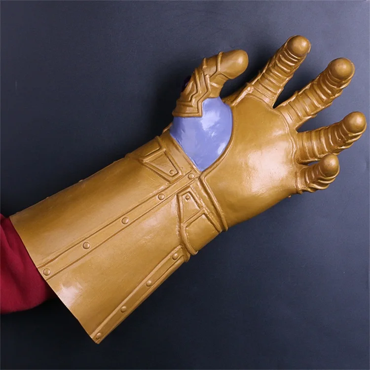 The Avengers Thanos Infinity Gauntlet Cosplay Gloves Prop Halloween Hard Latex Avengers Infinity War Mask (11)