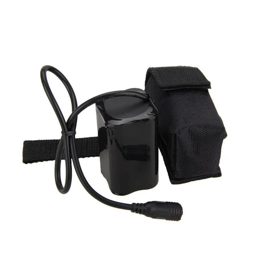 8.4V USB Rechargeable 12000mAh 4X18650 Battery Pack For Bicycle Light