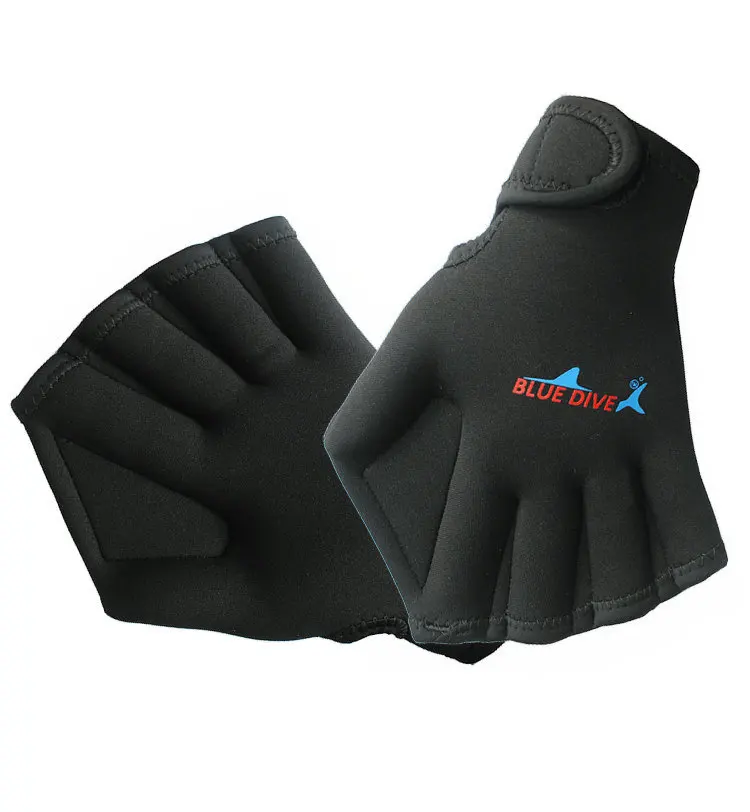 

2mm Adult Swim Paddle Swimming Gloves Flippers Flying Fish Webbed Swimmer Training Diving Accessories Surfing Water Ski