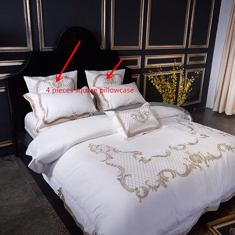 

4 pieces square pillowcase