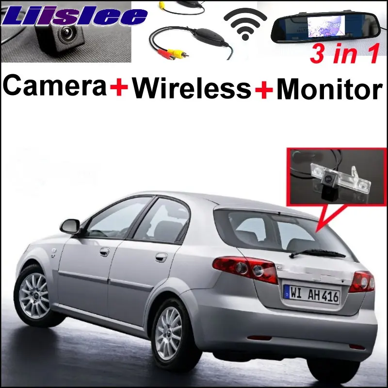 

Liislee Special WiFi Rear View Camera Wireless Receiver + Mirror Monitor Parking System For Daewoo Lacetti Premiere Matiz Nubira
