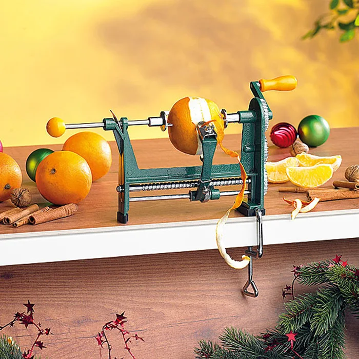 Orange peeling machine peeler orange peel device open orange device