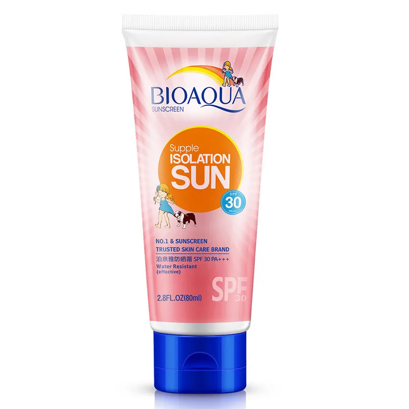 BIOAQUA Sunscreen Cream SPF 30 Uv Radiation Sun Protection Face Cream Protector Whitening Body