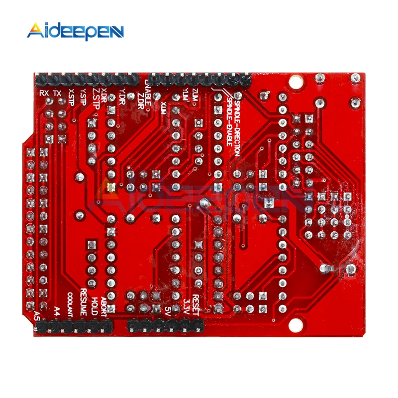 1 шт. CNC A4988 Щит Плата расширения V2.0 V3.0 V4.0 A4988 модуль драйвера для Arduino DIY Kit 3d принтер гравировальный станок