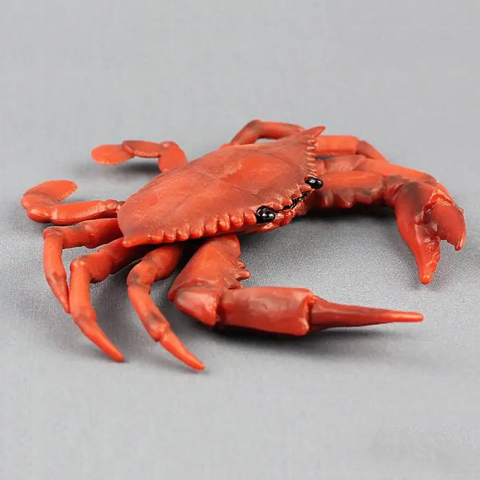 Детская игрушка реалистичный Краб пвх твердый океан море животное фигурка модель детского подарка PAK55