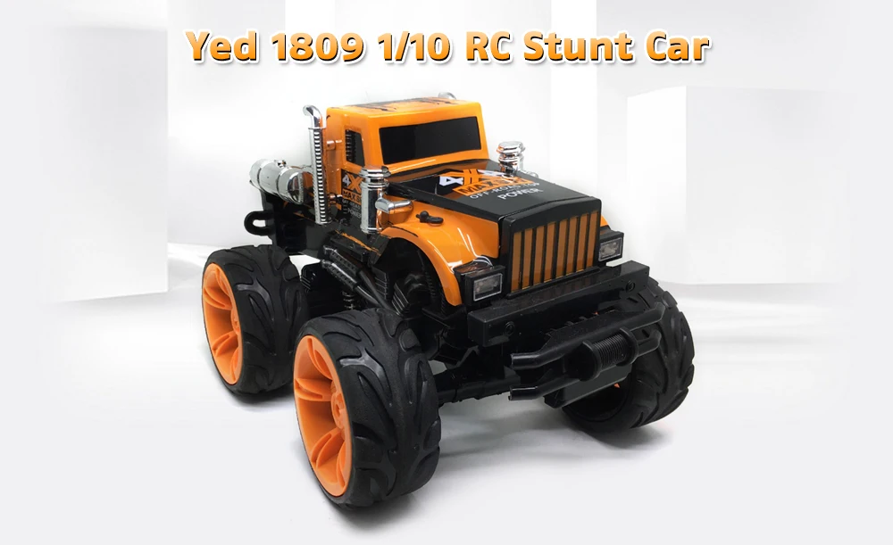 Rc Car 4wd Racing RC Stunt Car 360 degree Inverted Rotation 15km/h High Speed RTF Remote Control Car Toys