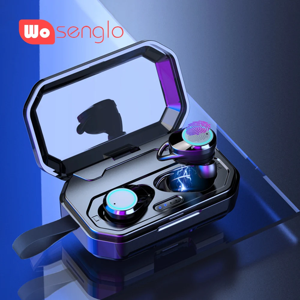 

Bluetooth 5.0 Earphones earbuds Wireless headphones Game in ear headset IPX67 Music Earpiece For Samsung Xiaomi iPhone LG Google