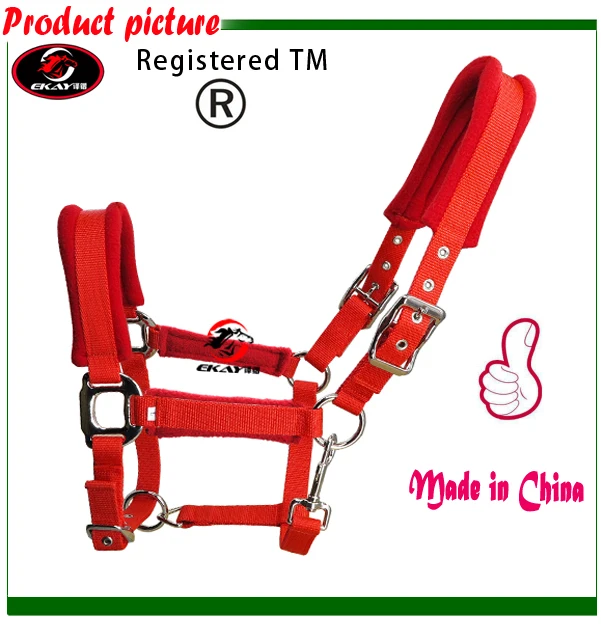 

Free shipping horse halter,metal eyelet, cushion with sponge inside,soft and comfortable,10 pieces per pack(LT2010B)