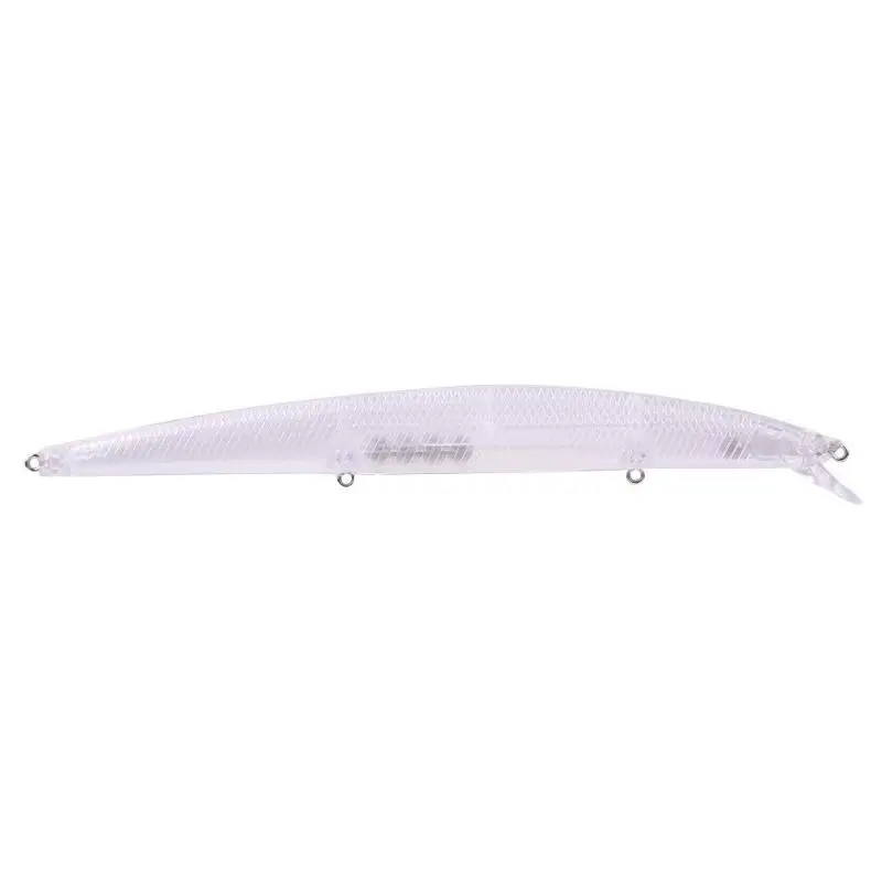 

1pc 18.5cm/19.8g ABS Minnow Blank Crankbait Unpainted Bionic Hard Fishing Lure