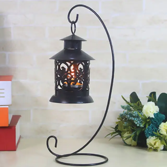 Centre De Table Mariage Micro Landscape Crafts Iron Stand Hanging