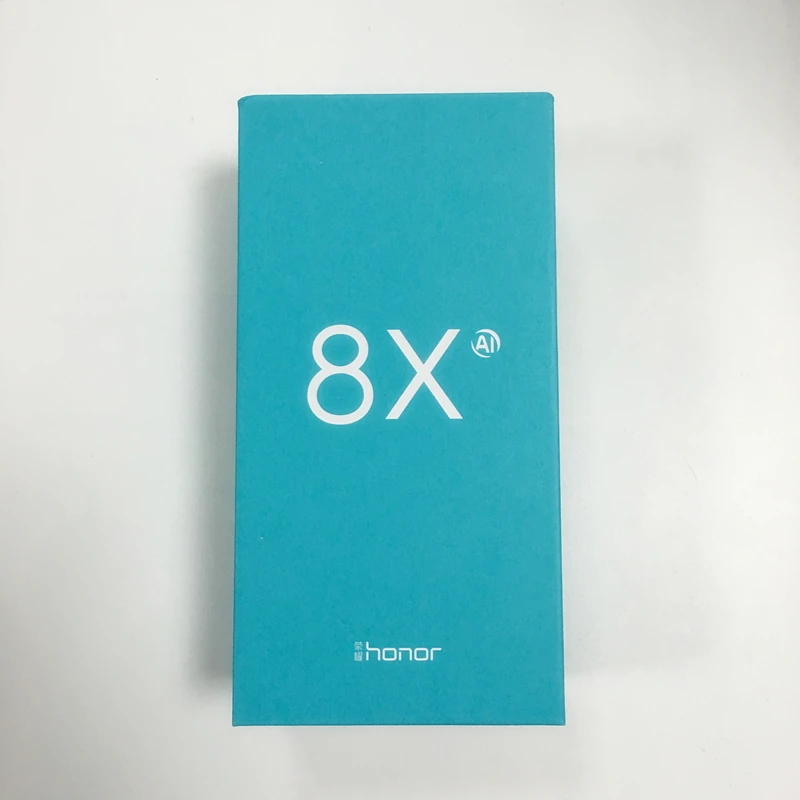 Официальный Honor 8X мобильный телефон Google Play 6,5 дюймовый экран 3750 мАч батарея Android 9,0 двойная задняя камера 20MP смартфон