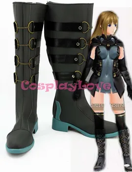 

Newest Custom Made Japanese Anime God Eater 2 New Com B Cosplay Long Boots Shoes For Christmas Halloween CosplayLove