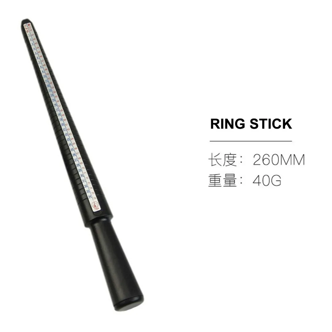Fashion Jewelry Tool Making Standard Measure US Ring Sizer Mandrel Finger Gauge Stick Finger Sizer Shellhard Jewellery