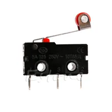 Open Roller New Normally Lever Arm Close Limit Switch Micro KW12-3 5A AC 125V-250V