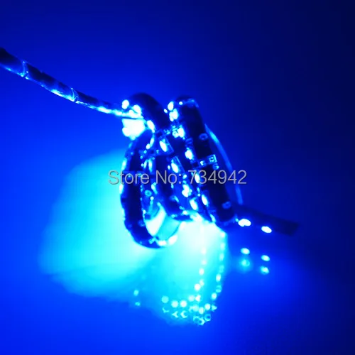 

Waterproof IP65 One Meter SMD335 Side View Flexible LED Strip 120 LEDs Per Meter, Red/Green/Blu /Yellow/White, Black Background