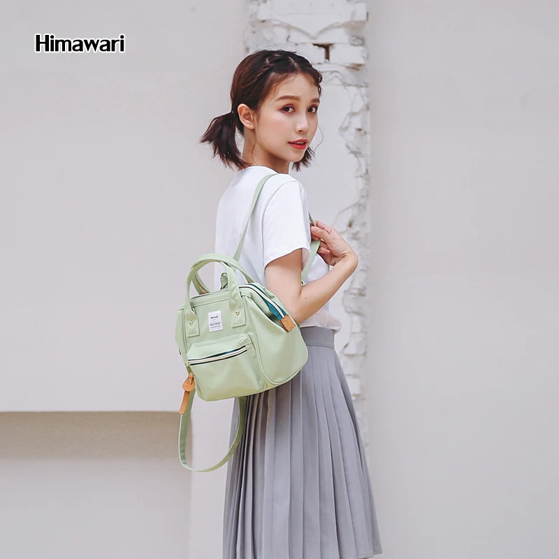 Himawari, модные брендовые сумки для девочек, Женская Повседневная сумка на плечо, водонепроницаемая сумка через плечо, Bolso Mochila, школьные сумки для подростков