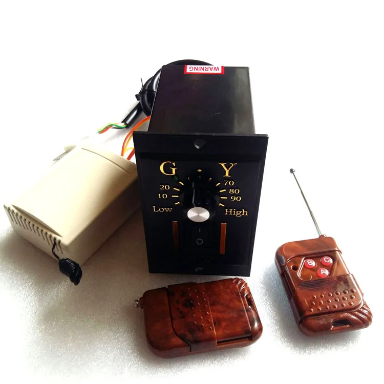 

Positive and reverse speed controller for dining table governor of speed regulating motor with wireless remote-controller