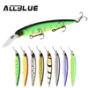 ALLBLUE GEKKO 132SF Jerkbait Slow Float Rattle Wobbler Fishing Lure 132mm 21.8g Minnow Crankbait Pike Bass Fishing Tackle Peche ► Photo 1/6