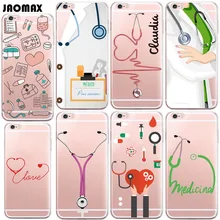 Cute Cartoon Medicine Doctor font b Case b font For font b iPhone b font 6