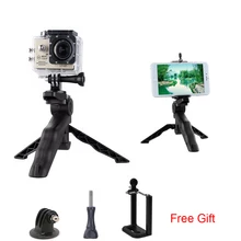 Многофункциональный Мини Портативный штатив для селфи для GoPro Hero 5 3 4 Session SJCAM SJ4000 Yi 4K для телефона Android iPhone